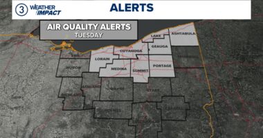 Air quality advisory issued for several Northeast Ohio counties on Tuesday