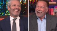Andy Cohen Asks Arnold Schwarzenegger If He’s A “Grower Not A Shower”