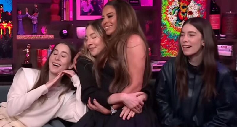 Andy Cohen Surprises HAIM With A Visit From Dolores Catania On ‘WWHL’: “I Don’t Even Know What To Do Right Now”
