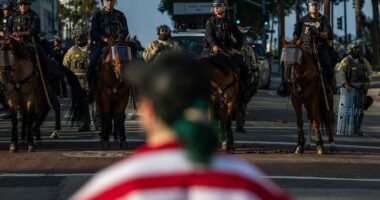 As legal fight over Guard deployment plays out, Noem vows to continue Trump's immigration crackdown