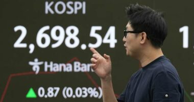 Asian shares slide as Russia-Ukraine conflict, OPEC+ output plan push oil prices higher