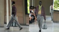 At Hermès, woven leather and quiet confidence set the tone for Paris menswear