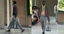 At Hermès, woven leather and quiet confidence set the tone for Paris menswear