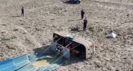 At least one dead & 19 injured as two tourist hot air balloons crash into each other in Turkey