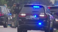 At least three people have been shot at the homes of Minnesota Democrats in overnight attacks by a gunman posing as cop