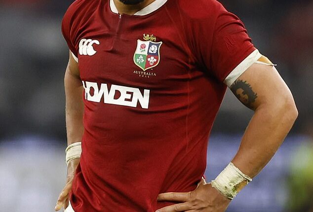 Sione Tuipulotu (pictured) has laughed off sledges from the stadium announcer at the Optus Stadium