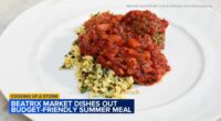 Beatrix Market shares Turkey Meatballs with Fennel Ragu and Cauliflower Rice recipe on Cooking up a Storm