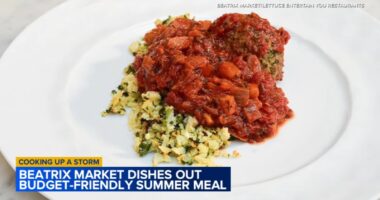 Beatrix Market shares Turkey Meatballs with Fennel Ragu and Cauliflower Rice recipe on Cooking up a Storm