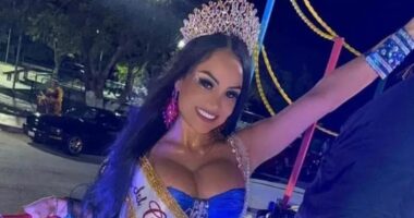 Bodybuilding beauty queen, 36, found dead in hotel swimming pool while on holiday with family as cops launch probe