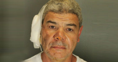 Boulder terror suspect Mohamed Sabry Soliman seen bruised and bandaged in mug shot after ‘attacking 8 with flamethrower’