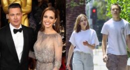 Brad Pitt And Angelina Jolie's Twins, Vivienne And Knox, Are Their Parents' Mini-Mes On Rare LA Outing