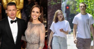 Brad Pitt And Angelina Jolie's Twins, Vivienne And Knox, Are Their Parents' Mini-Mes On Rare LA Outing