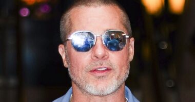 Brad Pitt fans spot cringeworthy detail about romance with Ines de Ramon as they emerge from loved up premiere