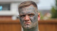 British plasterer is kicked out of Dubai over facial tattoos reading 'blessed', 'family' and 'crazy life'