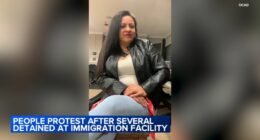 Broadview protest demands release of Chicago mother detained by ICE during South Loop routine check-in