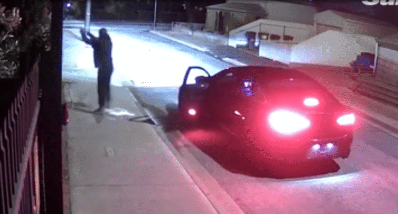 Bumbling ‘arsonists’ who try to set fire to a house accidentally set their getaway car ablaze as they try to escape