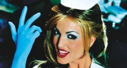 Busty Blink 182 album model looks worlds away from iconic cover 26 years on - see her now