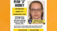 Canton police: 'Suspicious circumstances' in case of missing 26-year-old Ryan Godbey