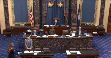 Capitol Police arrest man who disrupted Senate debate on Trump's 'big, beautiful bill': 'You people are awful'