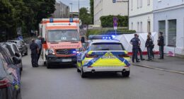 Car ploughs into crowd in Germany leaving at least two injured including girl, 5, as driver arrested