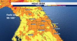 Central Florida’s hot and humid weekend ahead