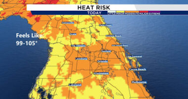Central Florida’s hot and humid weekend ahead