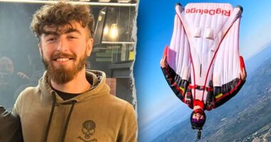 Champion skydiver plummets to death during wingsuit jump
