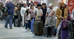 Chaos as American Airlines is hit by outage leaving thousands stranded on runways