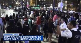 Chicago City Council expected to take up 'snap curfew' proposal with fierce opposition from Mayor Brandon Johnson