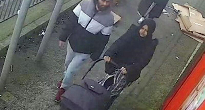 Chilling moment YouTuber stalks wife to refuge before stabbing her to death as she pushed their baby in pram