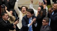 Colombian senator and would-be presidential candidate is shot and wounded at Bogota campaign rally