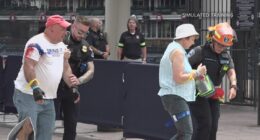 Cuyahoga County first responders test safety skills at Progressive Field