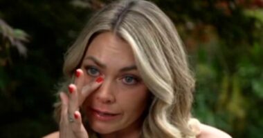 Danny Jones' wife Georgia breaks down in tears and admits 'I felt like a failure' as she makes emotional first TV appearance since his drunken kiss with Maura Higgins