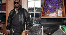 Disturbing new images from Diddy's home show cache of guns, bullets, and mountains of baby oil
