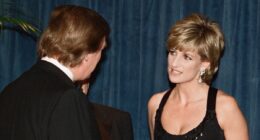 Donald Trump tried to pursue Princess Diana as his 'ultimate trophy wife' - but he only gave her 'the creeps'