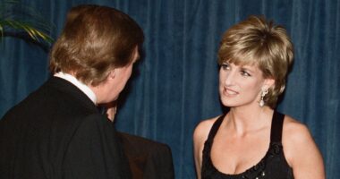 Donald Trump tried to pursue Princess Diana as his 'ultimate trophy wife' - but he only gave her 'the creeps'