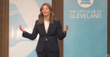 Dr. Amy Acton visits City Club of Cleveland, emphasizing unity and urgency in race for Ohio governor