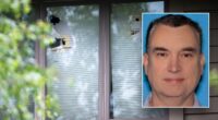 Dramatic photos show Minnesota lawmaker's home damaged in shooting as manhunt for suspect continues
