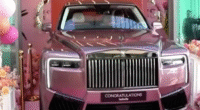 Dubai billionaire businessman slammed for gifting baby daughter, one, £500,000 bright pink Rolls Royce