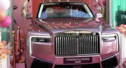 Dubai billionaire businessman slammed for gifting baby daughter, one, £500,000 bright pink Rolls Royce