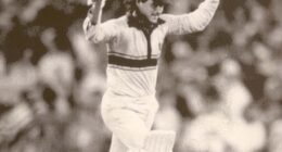 Allan Lamb took 18 off Bruce Reid’s final over to pinch a three-wicket win under the SCG lights