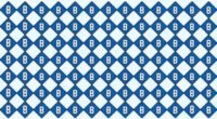 Everyone can see the letter B but only those with a high IQ can spot the number 8 in a few seconds