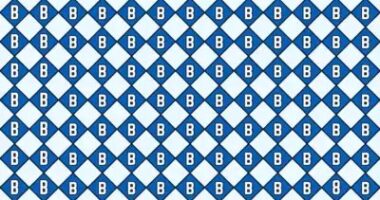 Everyone can see the letter B but only those with a high IQ can spot the number 8 in a few seconds