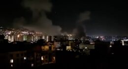 Explosions heard in Tehran after US warned 'Israel was planning to hit Iran's nuclear sites'