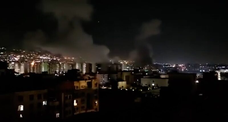 Explosions heard in Tehran after US warned 'Israel was planning to hit Iran's nuclear sites'