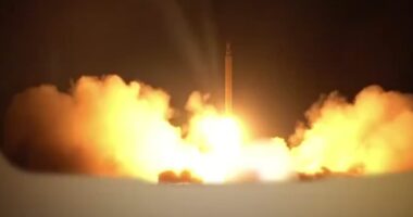 Explosions ring out across the Middle East as clock ticks down to 'complete ceasefire' announced by Trump - and Iran's Foreign Minister DENIES any deal with Israel is done
