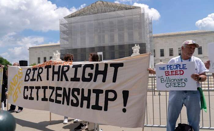 Federal judge seeks clarity on whether birthright citizenship order means babies could be deported