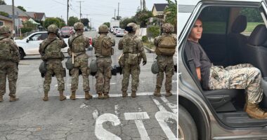 Feds nab man accused of dropping off masks to anti-ICE rioters in LA