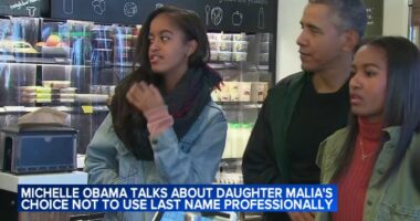 Former First Lady Michelle Obama speaks out after daughter Malia drops last name: 'She's trying to make her way'