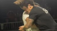 Former NRL veteran Kevin Proctor was knocked out during a controversial 'run it straight' event